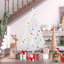 Arbre de Noël artificiel blanc-93670181