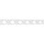 Garniture de sol en PVC de qualité architecturale H 4 po x P 5/8 po x L 48 po Hazelton-37807919