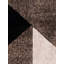 Kiraz Abstract Area Rug in Brown/ White/ Black/ Beige/ Grey-1819325525