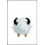 Upholstered Faux Fur Footstool-1498924180