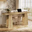 Console en bois massif 70,9 po