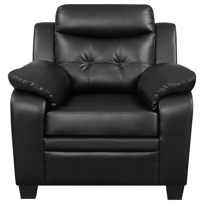Fauteuil d'appoint rembourré et rembourré Suttles