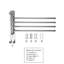 Matheus 1 Wall Towel Rack