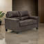 Causeuse en cuir saleigh 61 po Saleigh-44758803