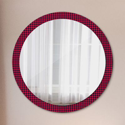 Huldar Glass Flat Wall Mirror