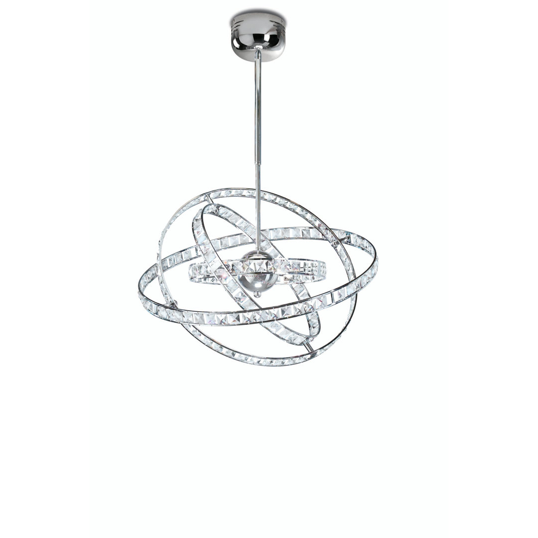 10-Light Geometric Pendant