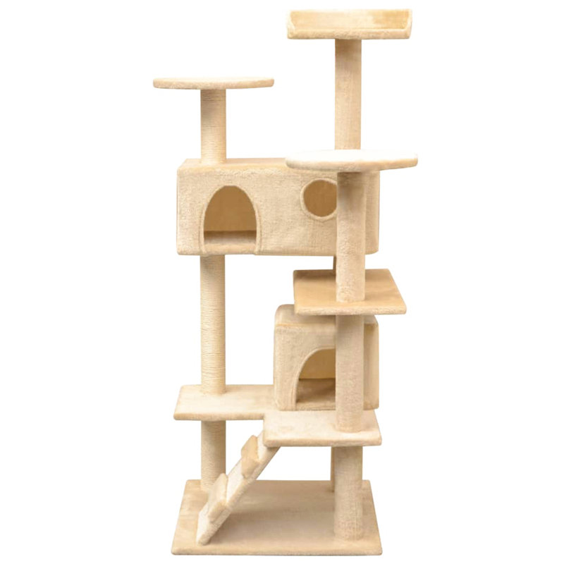 Drake 124.8cm H Cat Tree, Beige