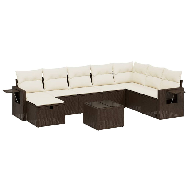 Ensemble de canapé de jardin Vidaxl