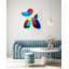 Art mural en acrylique multicolore-71041849