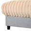 Canapé-lit moderne avec méridienne 65,25 po Cloud-298955411
