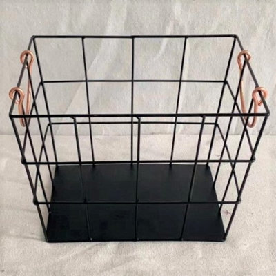 Black Metal Basket