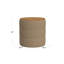 Repose-pieds avec rangement Homepop-100811348