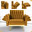 Siemon Velvet Accent Chair with Ottoman-954392198