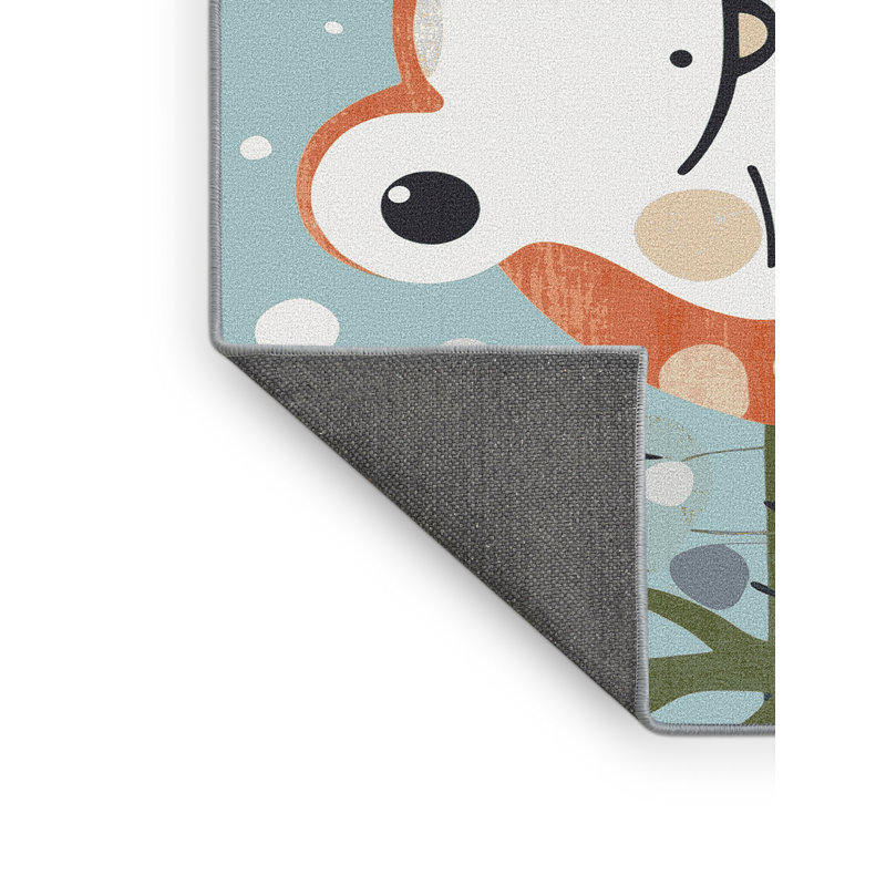 Tapis pour enfants East Urban Home, Rectangulaire 2 pi x 3 pi