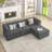 L Shape Sleeper Sofa-27679964