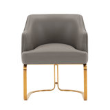 Linets Leatherette Side Chair Dining Chair