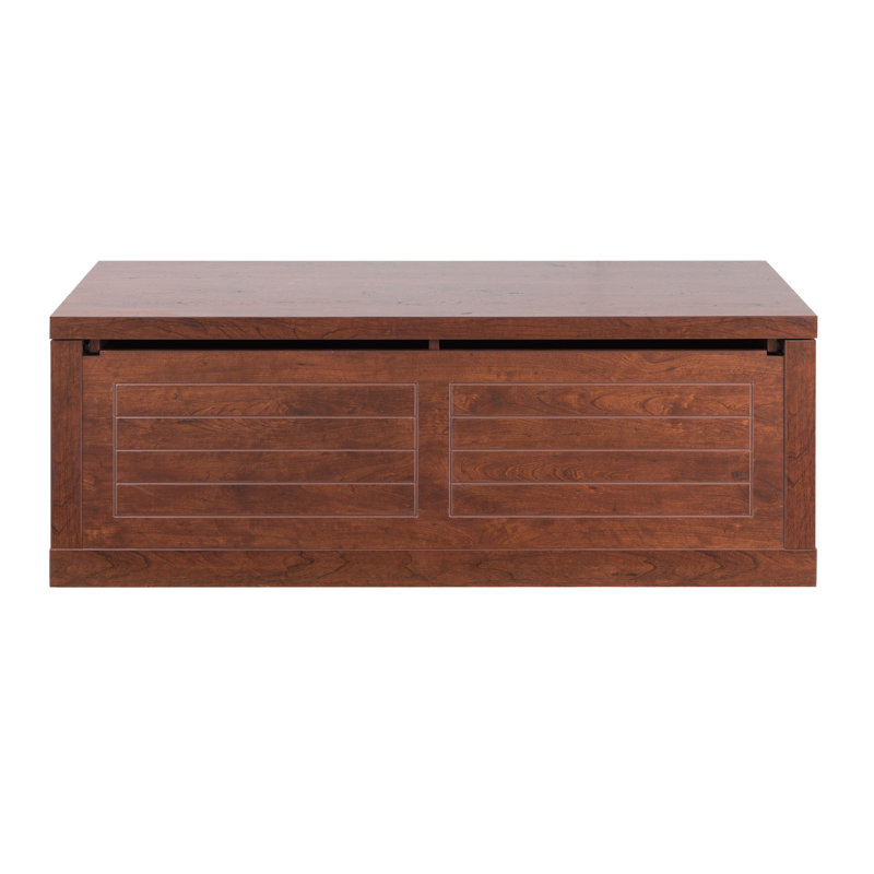 Solid Coffee Table with Storage
