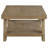 Feltman 55" Wood Coffee Table