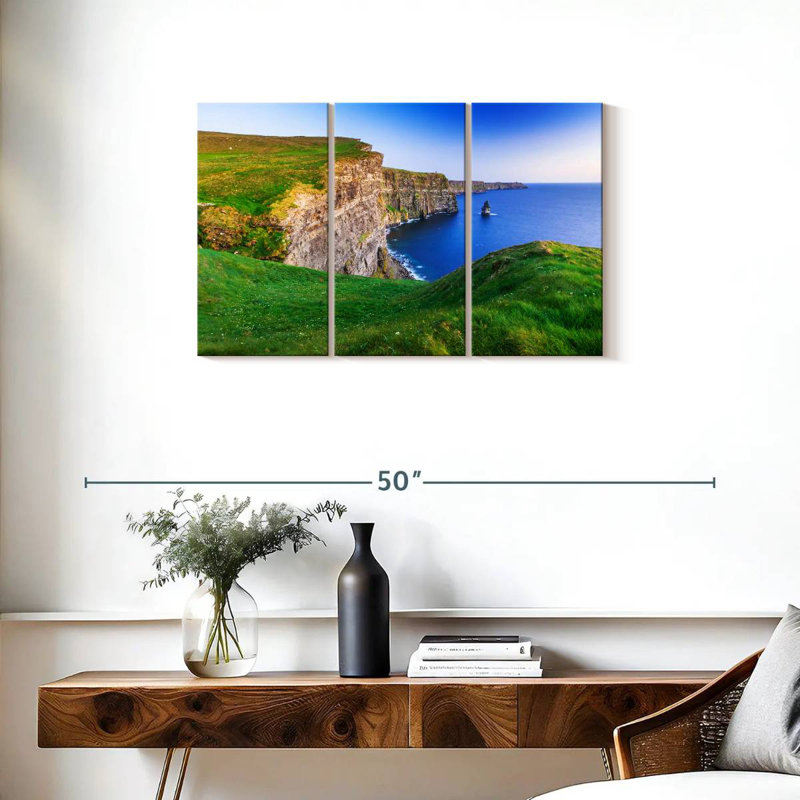 Aime Seascape View At Moher Cliffs, 20" H x 33" W