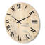 Horloge murale en bois d'eucalyptus-63902241