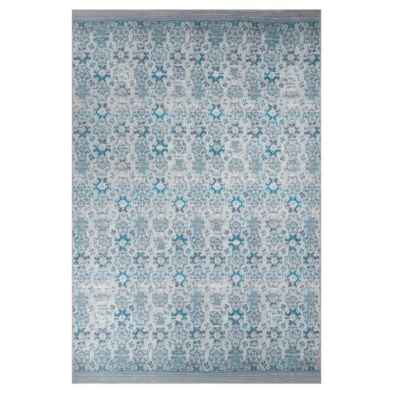 Luxurious Machine Washable Area Rug, 4.9 x 7.5 Feet, 100% Polyester, 1850 g/m², Pile Height: 0.2 inches | Eco-Friendly Recycled Poly Cotton Backing | Perfect for Living Room & Bedroom, Soft and Durable Design