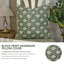 Coussin décoratif à imprimé à la main à motif de main Fab divine Artisan - Dhruv-101596021-101596022