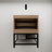 Jessica 23.5'' Single Bathroom Vanity with Stone Top-429094096