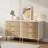 3 Drawer Dresser For Bedroom, With Gold Metal Handles-661445652