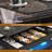 47.2-inch High-Gloss Lift Top Coffee Table with LED Lighting & Storage Drawer-622318048-622318049