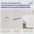 67"L×31"W Single Slipper Freestanding Soaking Acrylic Bathtub with Chrome Drain