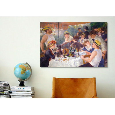" The Luncheon Of The Boating Party 1881 " by Pierre-Auguste Renoir