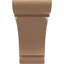 Corbeau en bois de cèdre brut classique olympique l 2 po x P 6 po x H 4 po-88289622