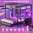 Bunk Bed With Desk, Full Over Full Bunk Beds With Charging Station And Led Lights, 4 Storage Drawers And 2 Open Storage Shelves, Gray-1594168534-1605906750