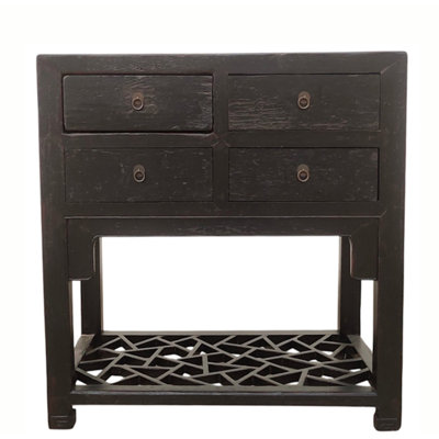 36.8 in. Solid Wood Console Table