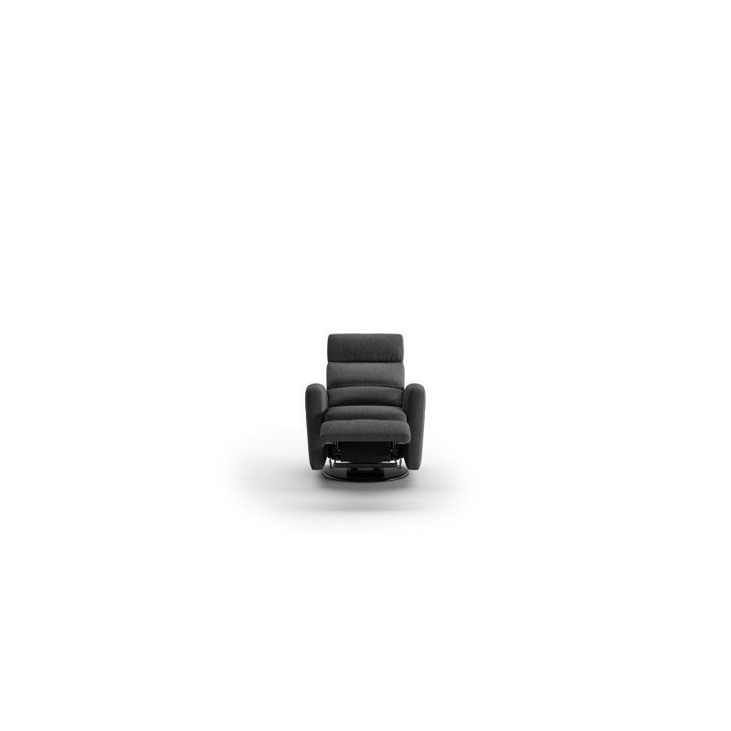 Sloped Recliner - Power & Battery, Black