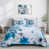Motif floral bleu est en rupture de stock