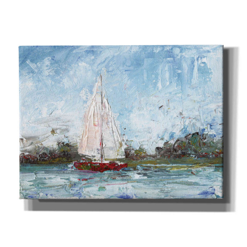 Portageville " Here We Go A Sailing " by Kamdon Kreations, 12" H x 16" W x 0.75" D