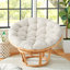 Coussin de siège d'intérieur texturé Papasan-46935571-46935568