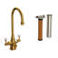 Georgian Era™ Three Handle Bar/Food Prep Filter Kitchen Faucet Kit-54637233