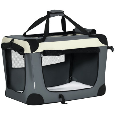 Collapsible Pet Carrier with 3 Doors