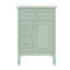 Meuble-lavabo 24 po avec lavabo, armoire de rangement en bois massif avec 2 tiroirs et un tiroir basculant, tablettes réglables-862580841