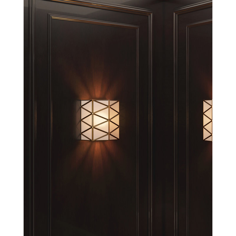 Polyhedron 1 - Light Flush Mounted Sconce By Suzanne Duin