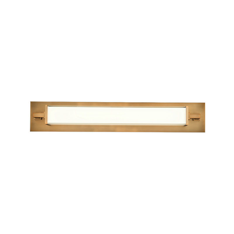 Plafonnier encastré à intensité variable 1 lumière DEL Gatsby, Bronze vieilli