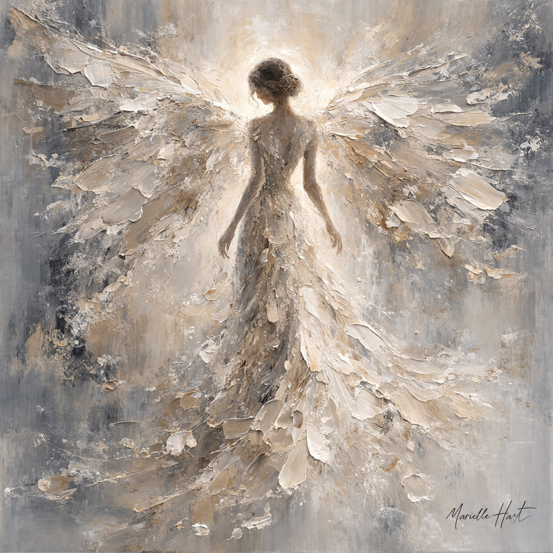 «Golden Garden», art mural sur toile tendue, L 40 po x H 40 po x P 1,5 po