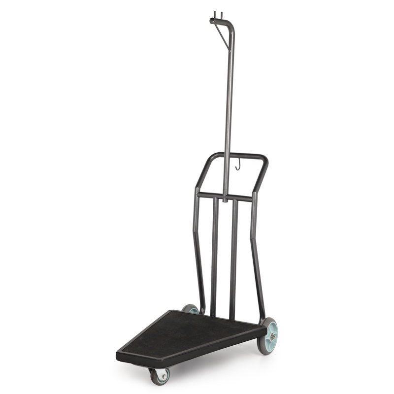 Chariot utilitaire, H 48 po x l 27 po x P 71 po, Gris