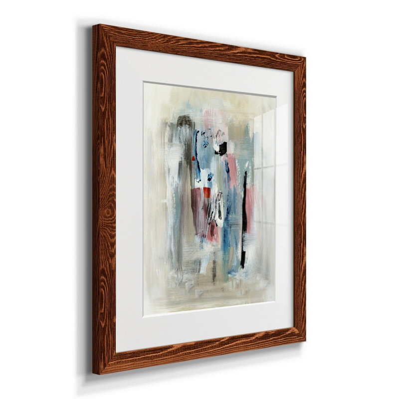Mission Beach - reproduction d'art, H 20 po x l 17 po x P 1 po, Papier avec cadre érable, Blanc