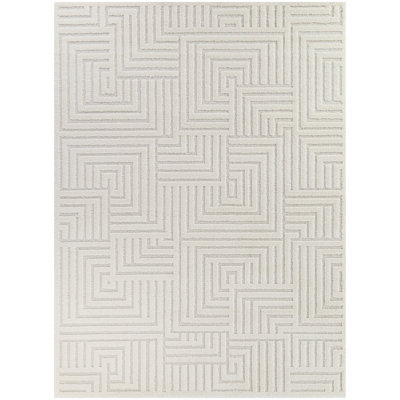 Tapis crème moderne Iatan