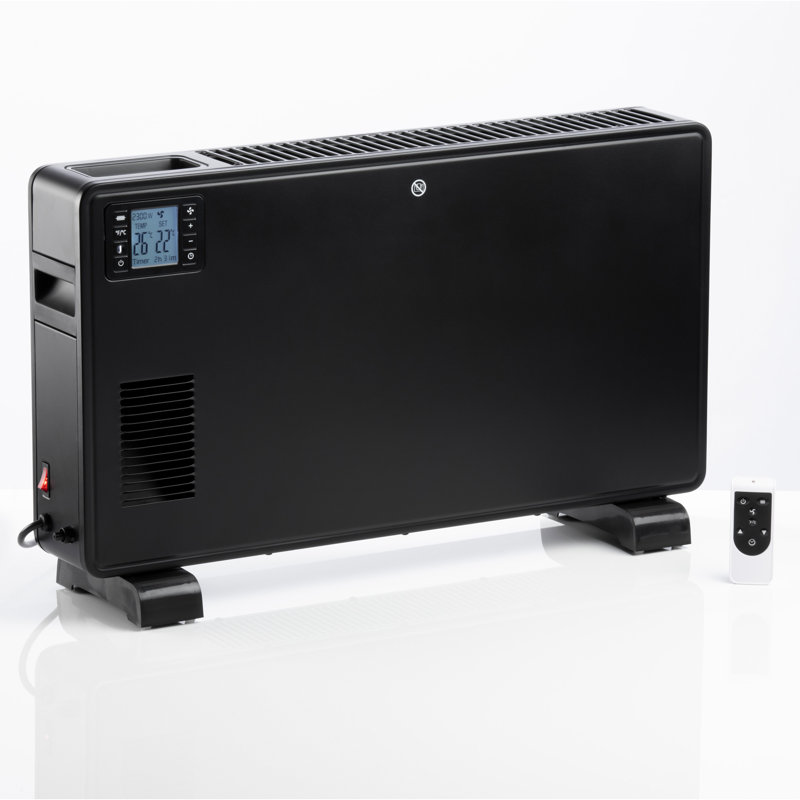 Daewoo 2,300W Watt Electric Convection Heater With Remote Black
