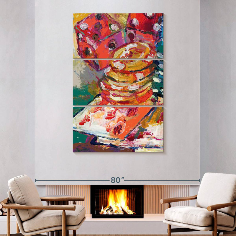 Senne Chips, 74" H x 48" W