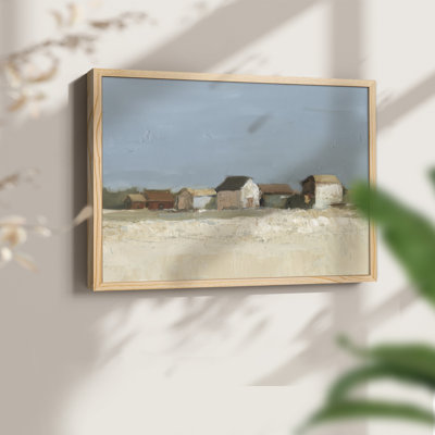 Seafront Shanties II -Framed Print - Restickable